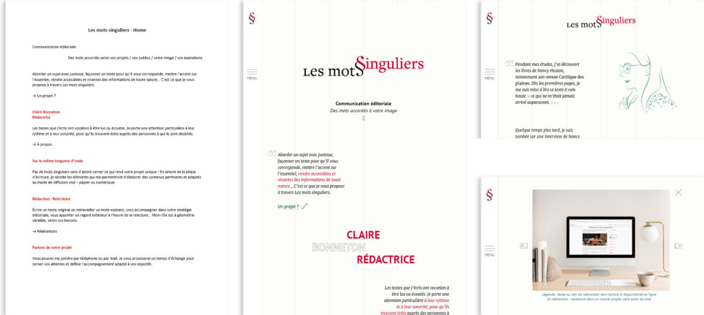 YLOS-References-Mots-singuliers-étapes-de-la-conception-du-site-web