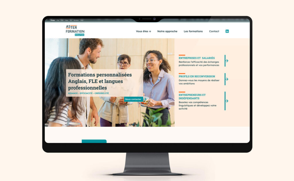 Référence Ylos - Univers créé pour le site du pôle Evolution