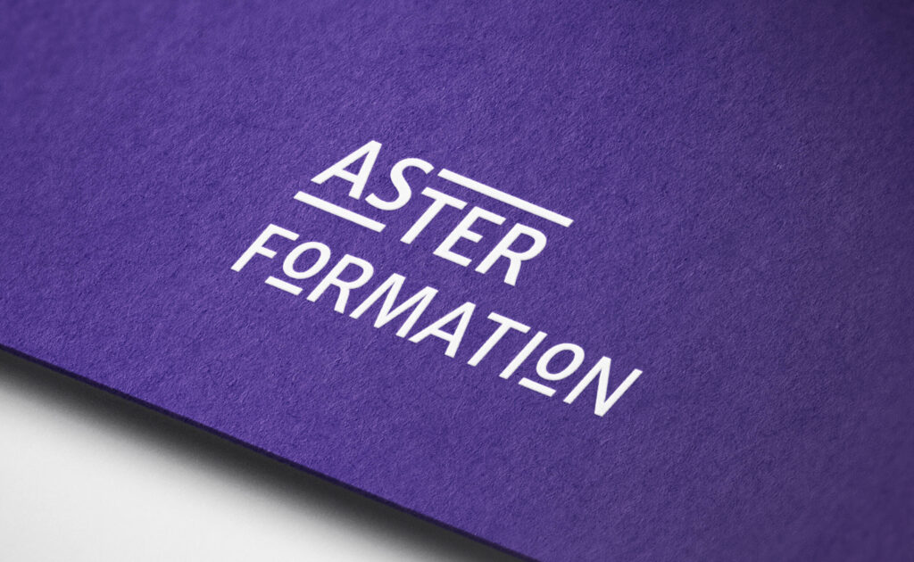 Référence Ylos - Logo principal d'Aster Formation