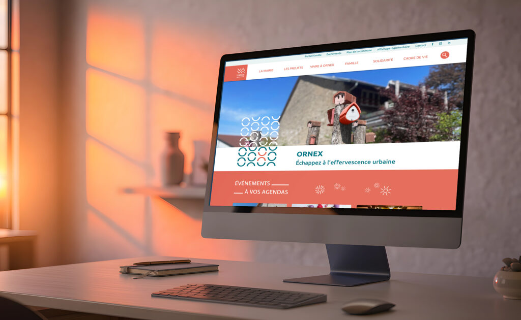 Référence Ylos - aperçu de la home du site